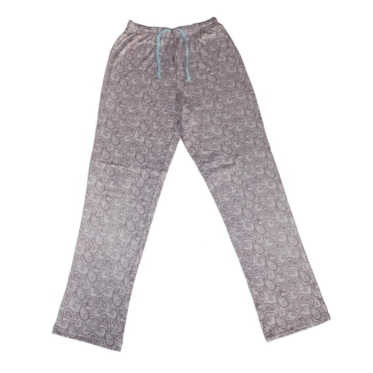 Printed O-neck cotton turkish pyjamas for ladies