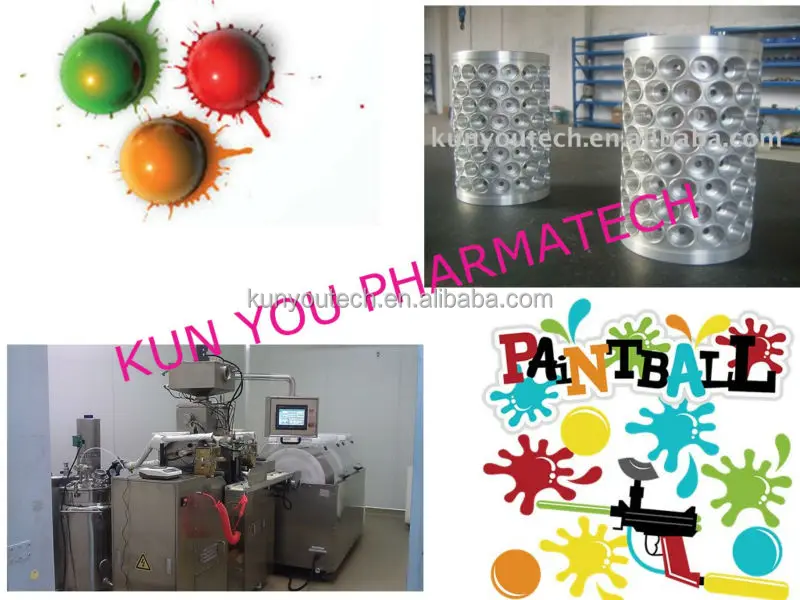 Paintball Softgel Tooling Made From Aviation Aluminum Alloy