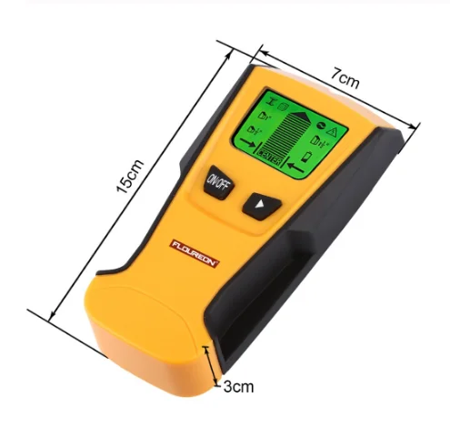 3 In 1 Metal Detector Find Metal Wood Studs AC Voltage Live Wire Detect Wall Scanner Electric Box Finder Wall Detector