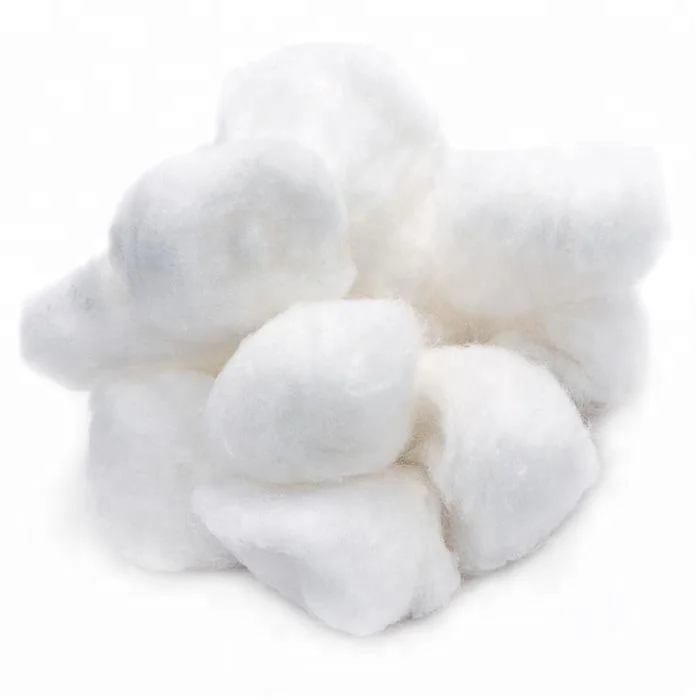 50 pcs ISO quality  CE  standard body care Absorbent home use Sterile Cotton Ball