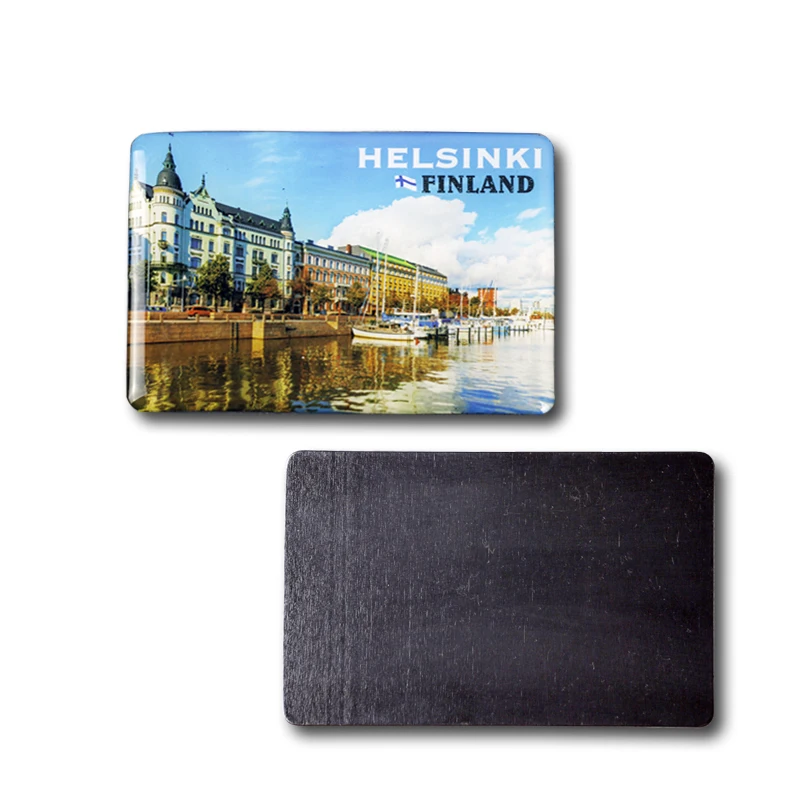 2023 New Product Wholesale 50mm Round Poland 3d Custom Peru Epoxy Hanover Fridge Sweden Magnet