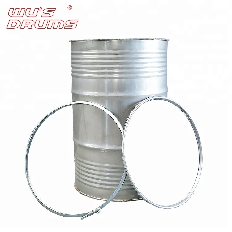 WS Open Head Galvanized Steel 10 Gallon Metal Barrels For Sale