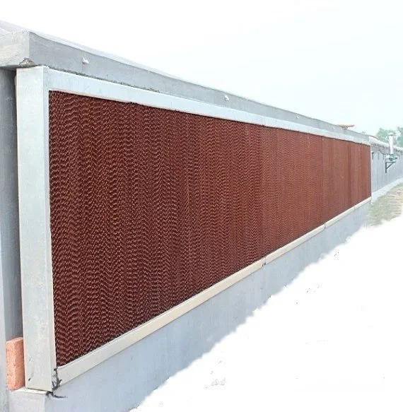 Poultry Cooling Pad Wet Curtain for Greenhouse and Poultry Farm with Frame