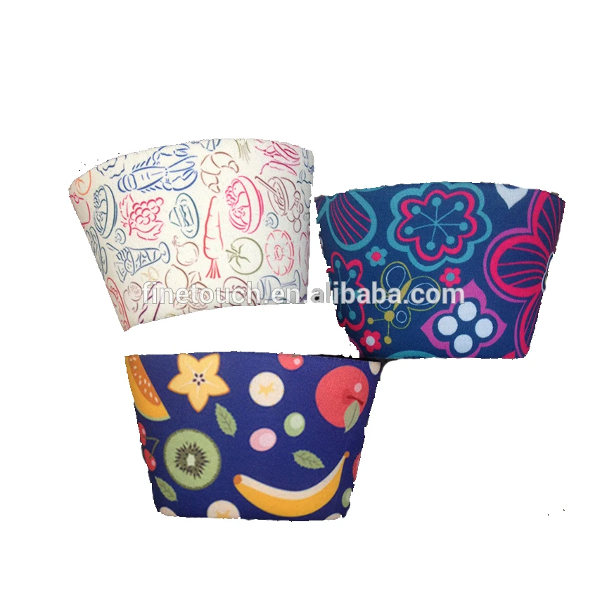 reusable neoprene coffee cup sleeve