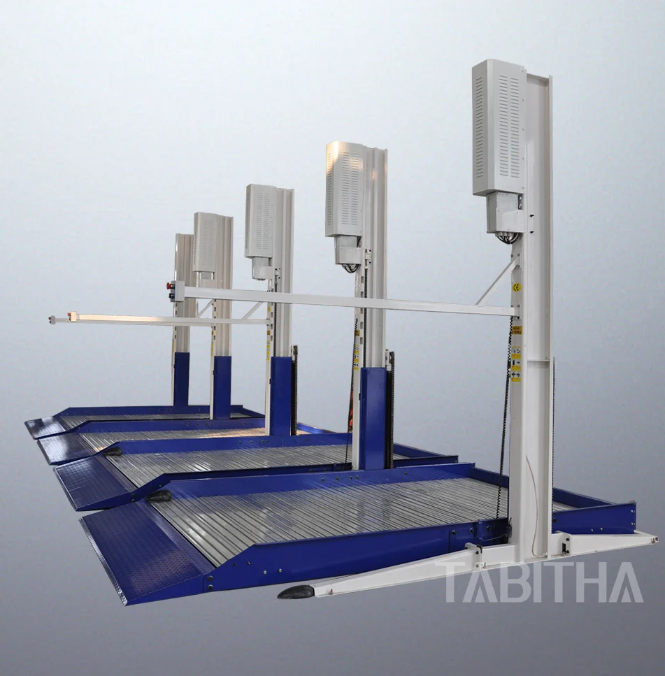 Гидравлический Электрический 2 Укладчик Автомобильный парковочный подъемный механизм