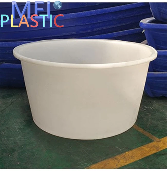 
Manufacturer supply food grade commercial plastic fish aquaculture tank for breeding 