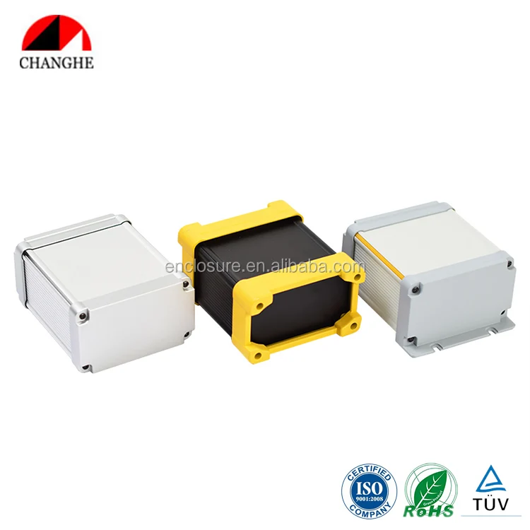 Custom electronics aluminum extruded enclosure aluminum extrusion box