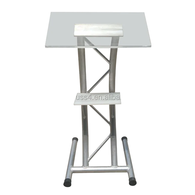 Sgaier truss adjustable lectern acrylic podium pulpit lectern acrylic desktop lectern