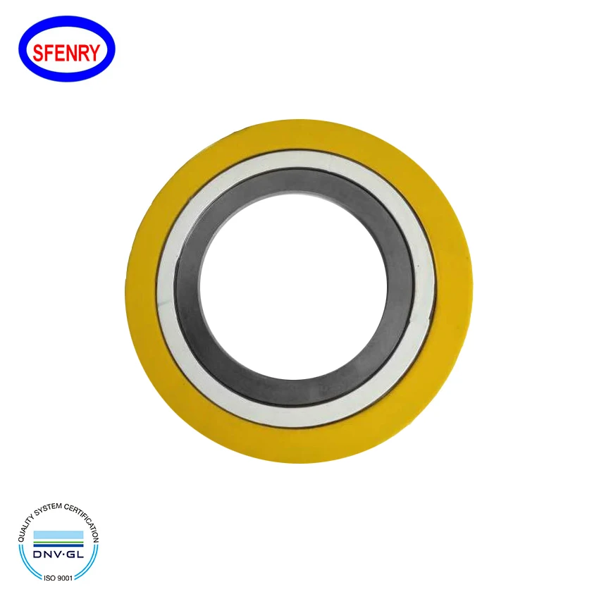 Sfenry 150LB 300LB 600LB 900LB 1500LB ASME B16.20 PTFE Filler Spiral Wound Gasket For Flange