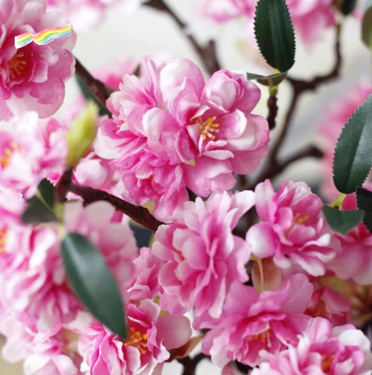Artificial fake japanese cherry blossom tree branch for sell home wedding  decoration wholesale