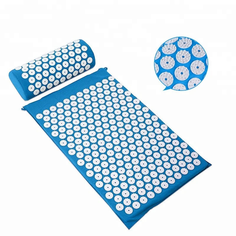 Stress Relief   acupressure mat and pillow set   massage mat
