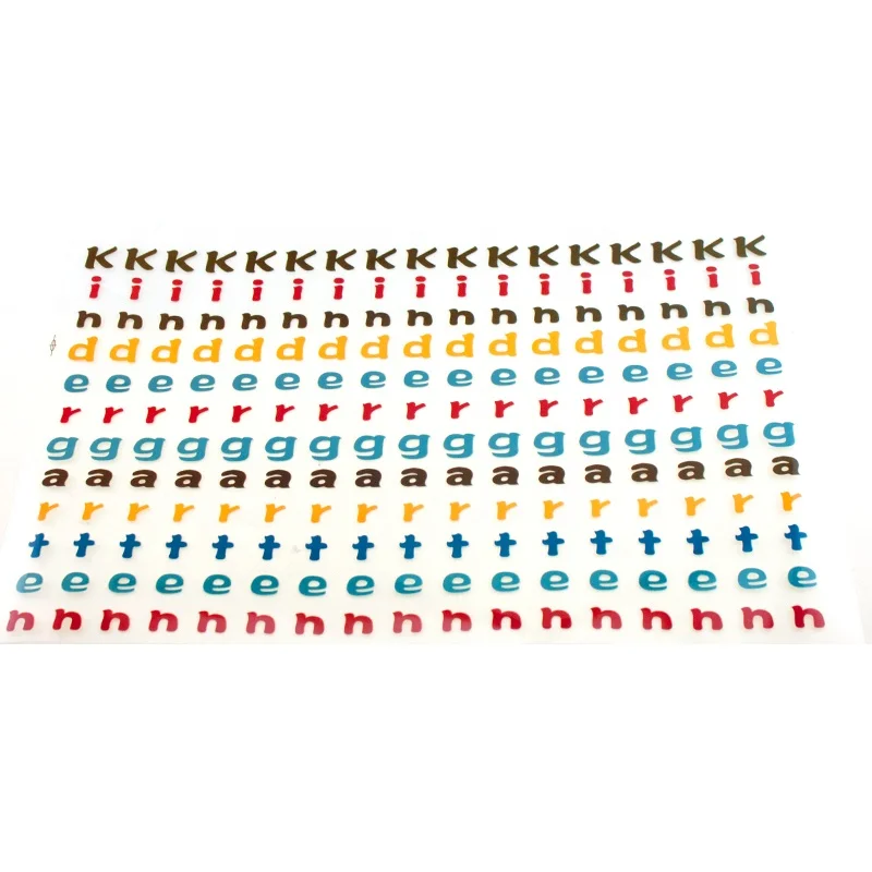 Customized Letters T-shirt Heat Transfer Sticker for Clothing