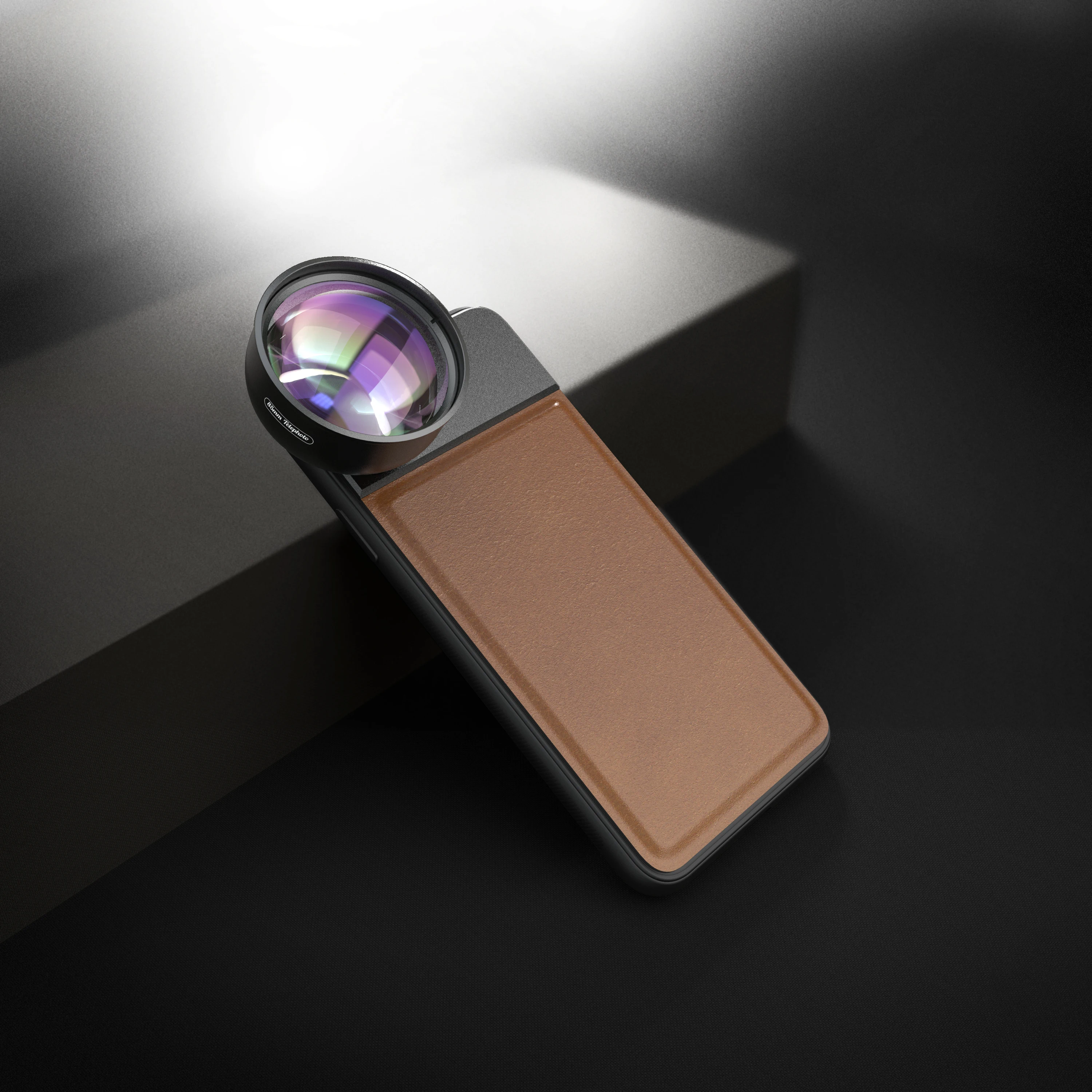 
APEXEL New Phone Case Optics Camera Lens 4K 85MM Phone Telephoto Lens Portrait Lens for Mobile Phone 