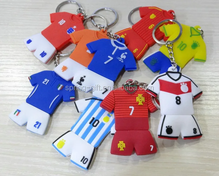 Custom 3d Soft Pvc Keychain Key Chain Silicone Key ring Cartoon Rubber Print Emblem Metal OEM Customized  promotional keyring
