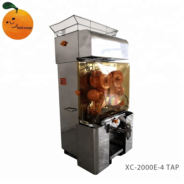 Hot-Selling High Quality Auto Feed Orange Lemon Automatic Fruit Juice Extract Juicer Machine