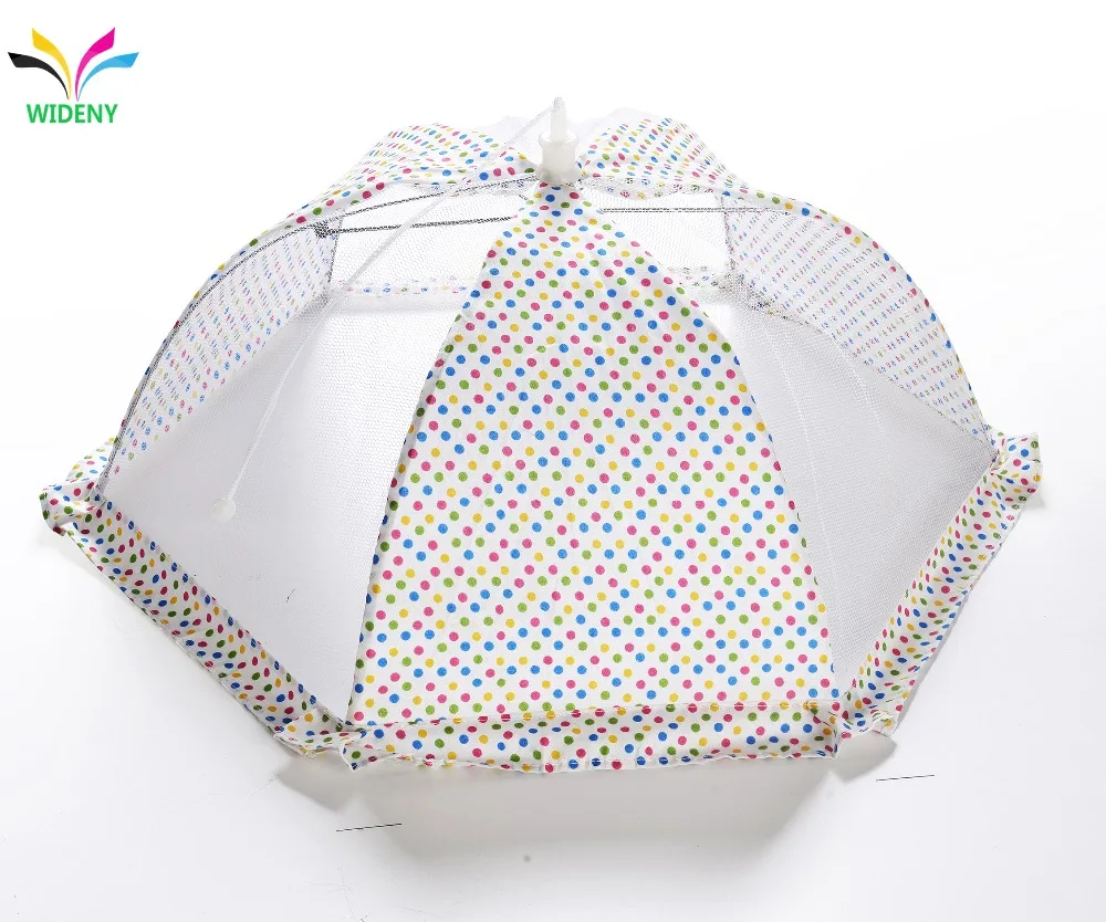 Home Kitchen Outdoor Decorative Fly Net Round  Mesh Table Food Cover Tent