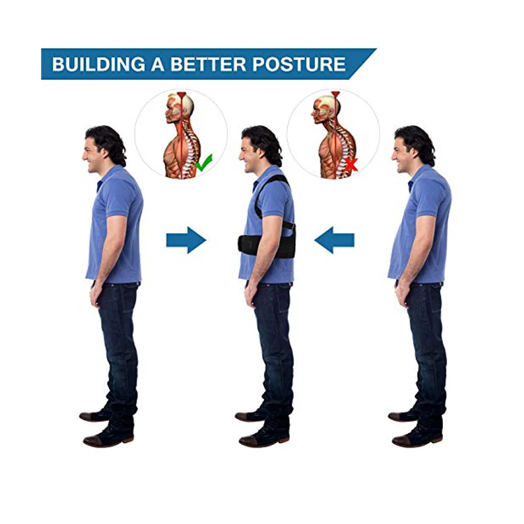 Heating Back Straightening Support Belt Back Brace Lumbar Support Lower Back Brace