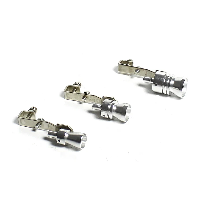 Universal Aluminum Exhaust Muffler Pipe Whistle Turbo Sound