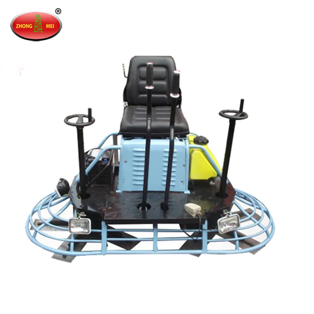 Ездить на уплотнения бетона пластинчатого типа Затирочная машина