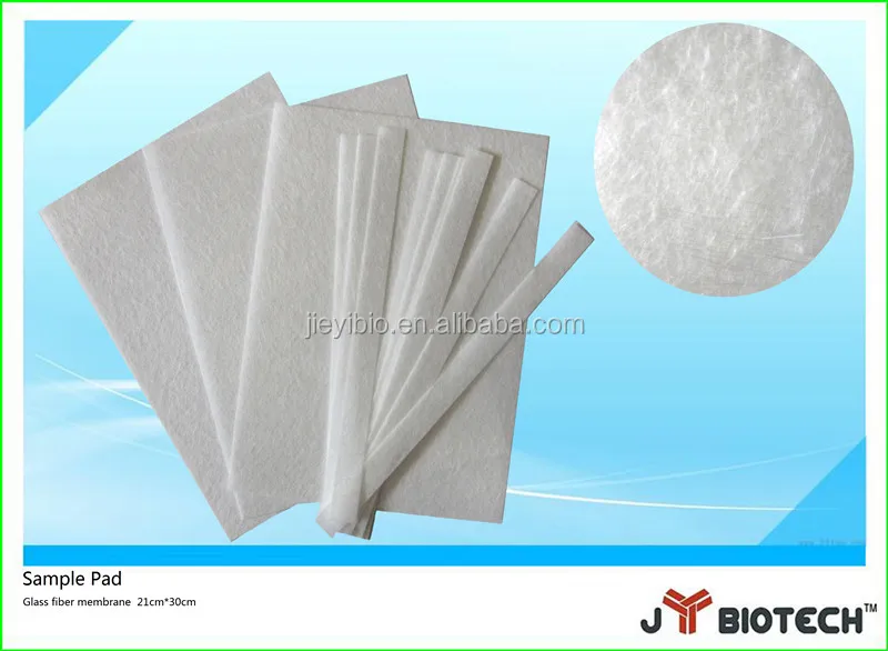 
Gold Colloidal Conjugate Pad for lateral rapid test (Glass fiber membrane) 