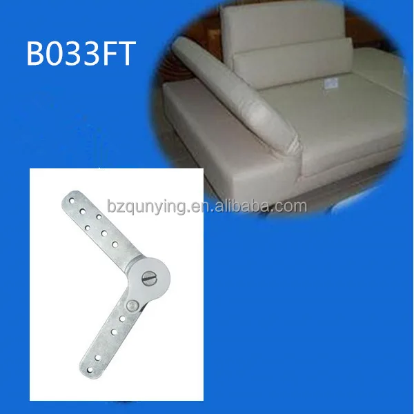 Adjustable ratchet metal sofa bed hinge/folding spfa mechanism with spring