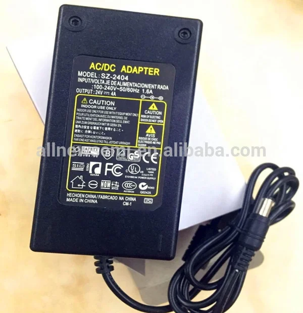 Новый и оригинальный: SZXYU-2404 24V 4A AC/DC адаптер переменного тока питания