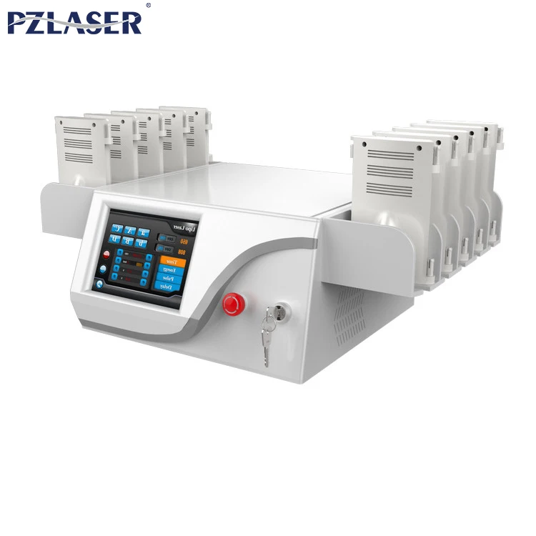 Non Surgical Liposuction! Professional Lipo Laser Body Slimming Machine / Cool Lipo Laser Portable Liposuction Device