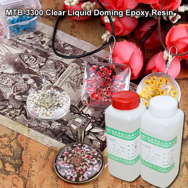 прозрачный жидкость AB кристалл клей эпоксидной куполообразование смола для марки торговой маркой повесить ожерелье кулон