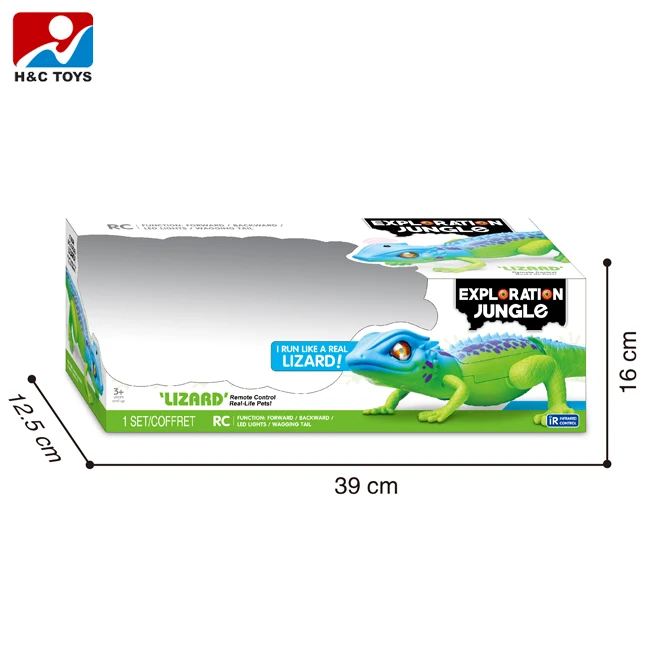 New products plastic infrared remote control rc lizard toy
