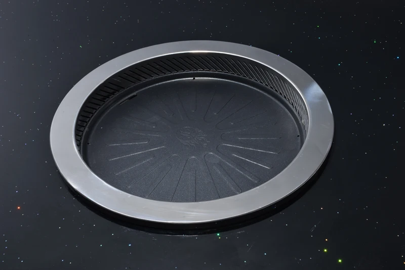 Industrial unique hot pot table, barbecue dining table for hotel restaurant