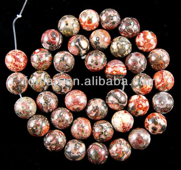 6mm round leopard jasper beads precious stone and semi precious stone