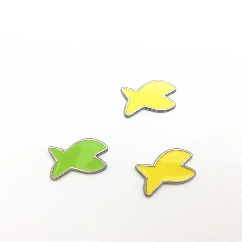 Fashion Cheap Custom Little Fish Metal Lapel Pin Badges for Kids