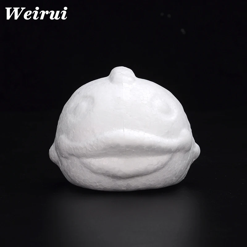 Styrofoam material foam fish/whale toy for children Puzzle toy painting color white model