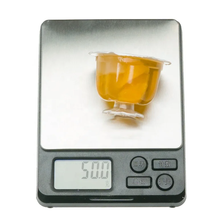 
mini hotsale orange flavor jelly factory 