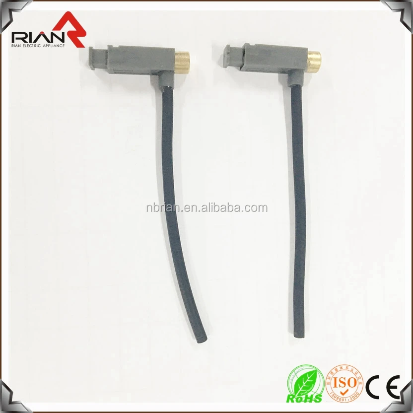 
Flame retardant plastic Piezo igniter with 100mm black wire 