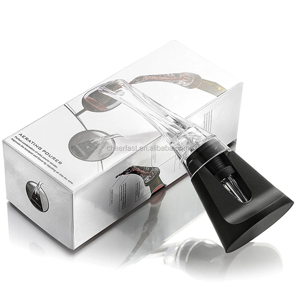Manufacturer wholesale wine bottle stopper aerator gift set