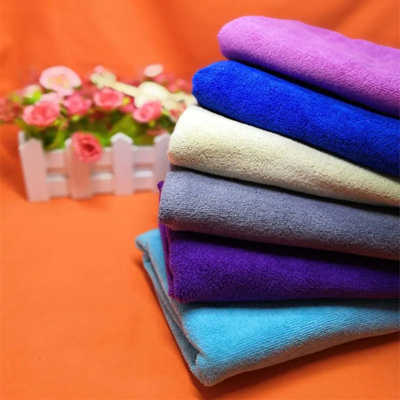 Microfiber Car Polishing Drying Towels 30cmX50 cm Quick Dry Car Wash Towel