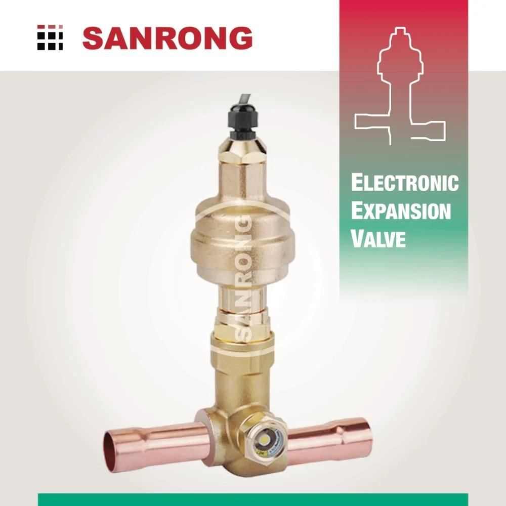 SEH-12.5 Gear Reduction Stepping Motor Driven Electronic Expansion Valve, ETS-12.5, Sporlan SERI-D, Carel E2V35, Emerson EX5 EEV