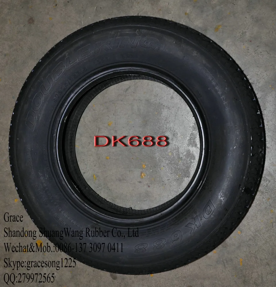 Прицепная шина Double king ST205/75R14 с сертификатом DOT по лучшей