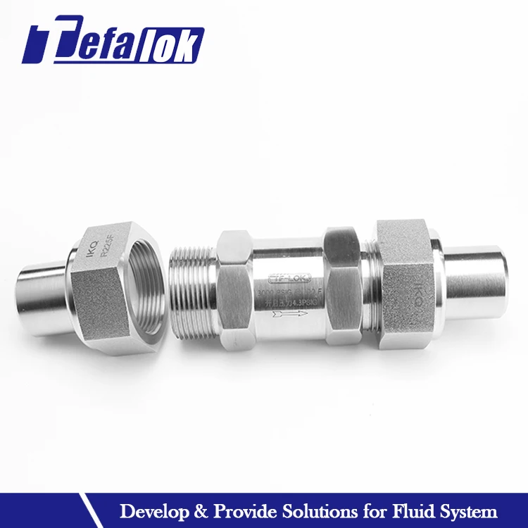 Tube End Connection ON-OFF Check Valve