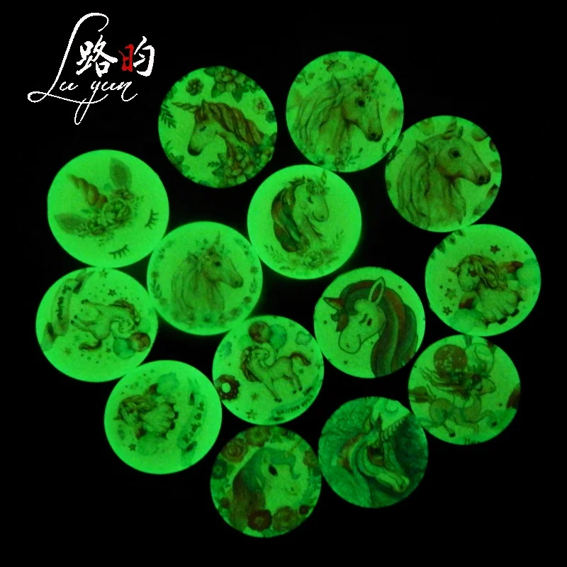 
Custom Dome Magnetic Sticker Fridge Love Pink Hippo Glass Animal Magnets For Fridge Souvenir For Fun 