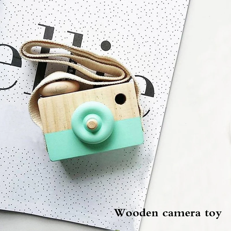 Free Shipping New Products new hottest girls favorite pink wooden toy camera for toddlers
