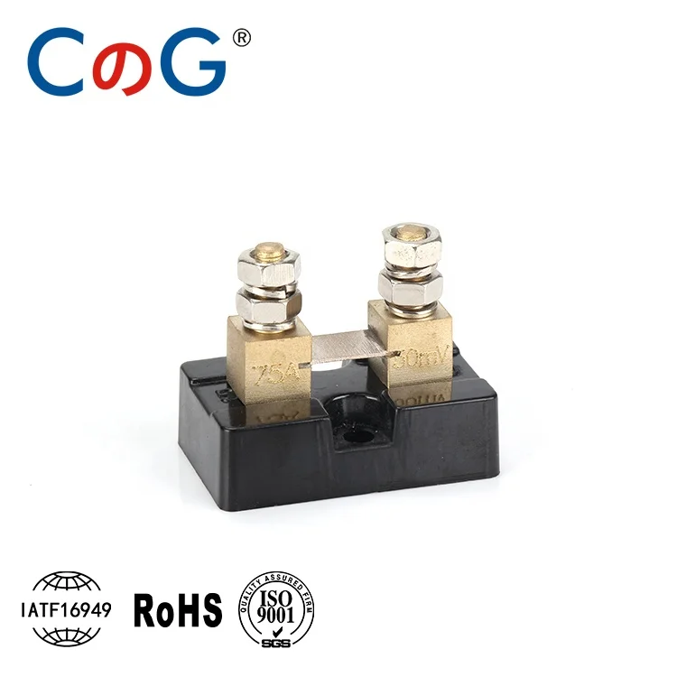 CG США Тип FL-15 1-125A 75mV зондирования измерительная база DC медь 0,01 Ом шунт сопротивление для тока Аналоговый Панель метр