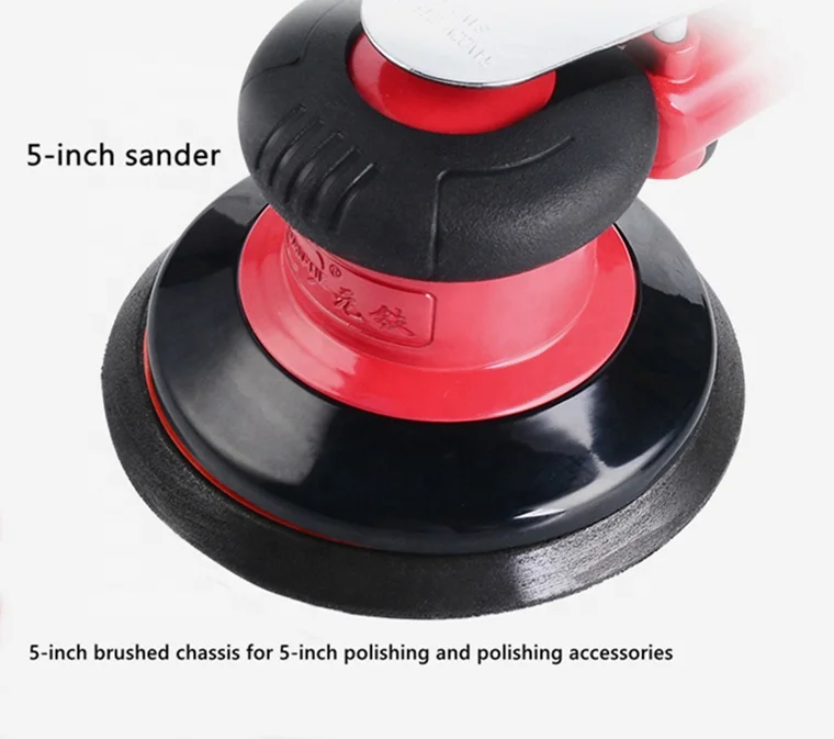 
air tool YT-7335S self vacuuming 5' air sander polisher 