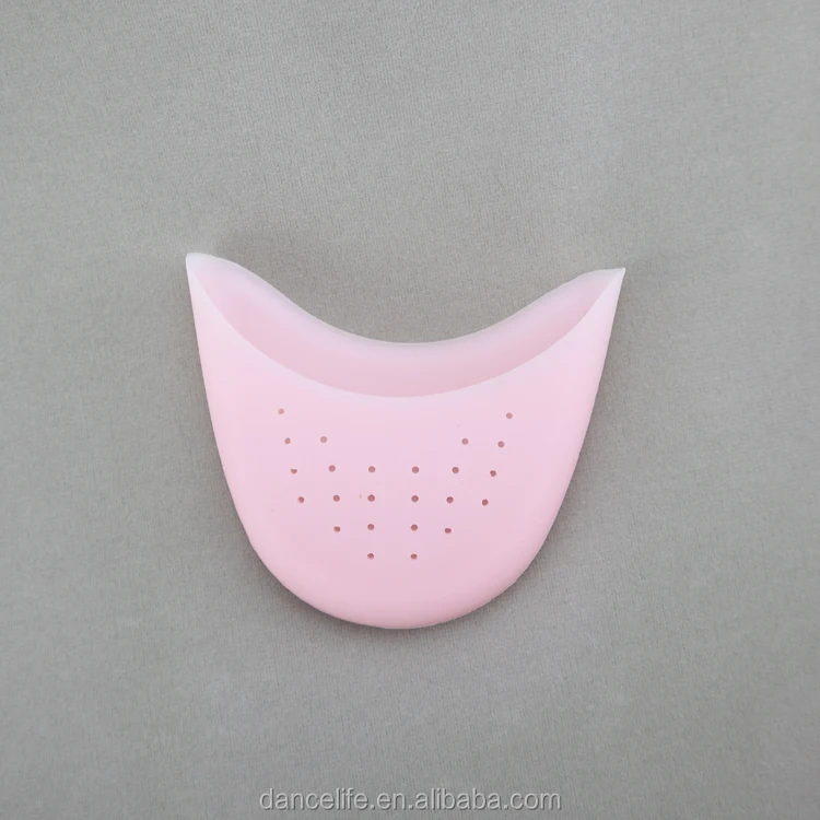 Силиконовые гелевые накладки на носок для балерины R0016 протектор танцев ногах Силиконовая