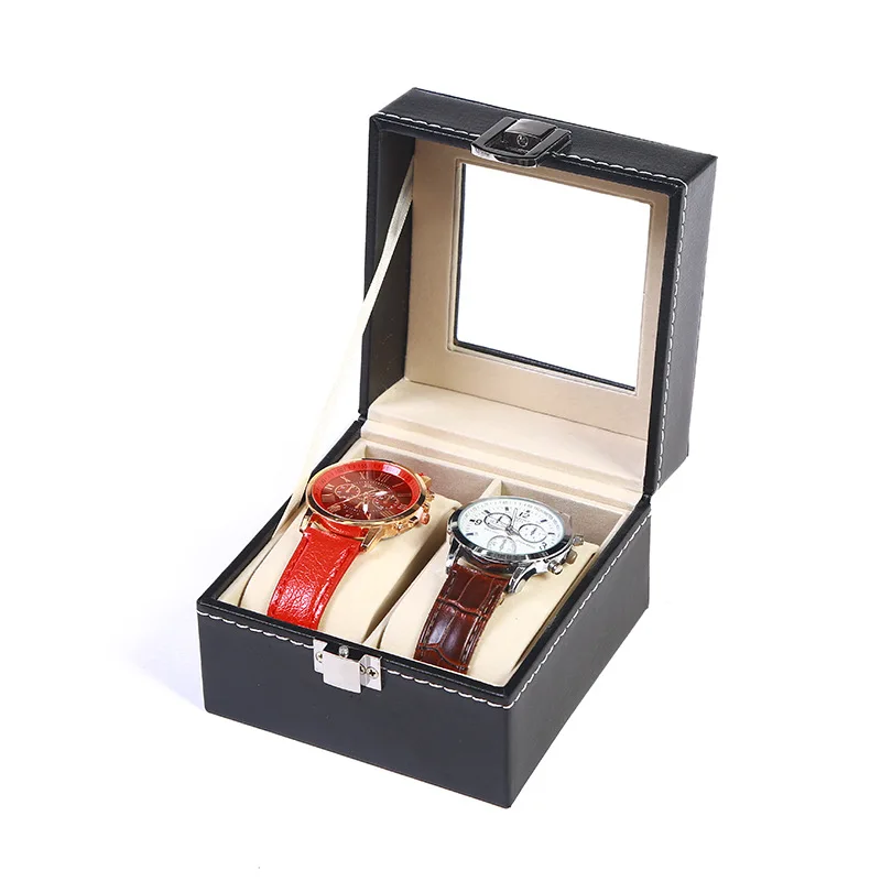 China Made Personalized Luxury Leather Watch Box for Men Gift