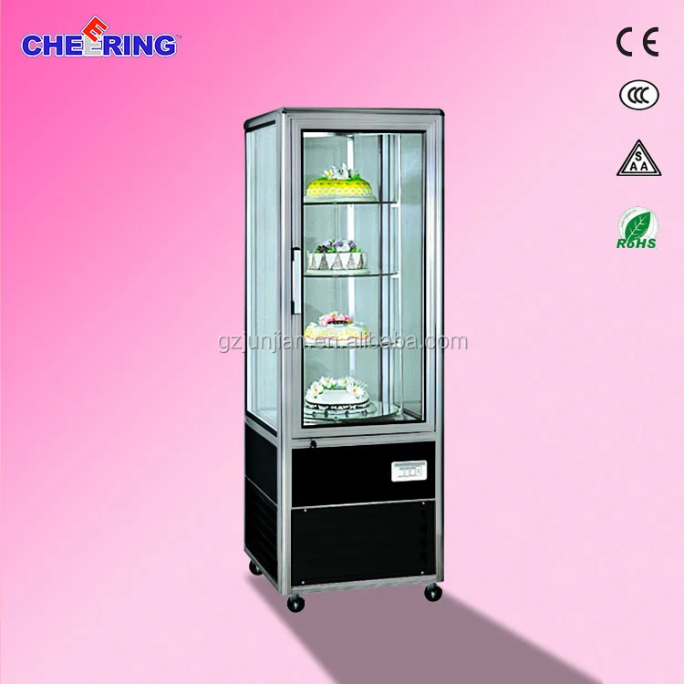 rotating display case / Cake Fridge /cake refrigerator for sale