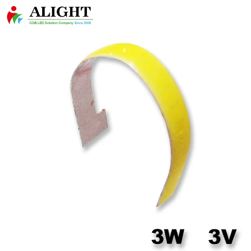 Гибкий COB светодиодные полосы постоянного тока, 3 Вт, 5 Вт, 15 Вт 16 Вт 30 Вт Epistar чип 300 люмен ручка свет