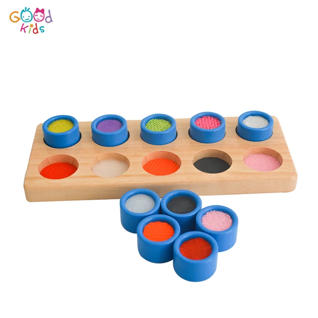 montessori sensory training of touch toys educational training equipment