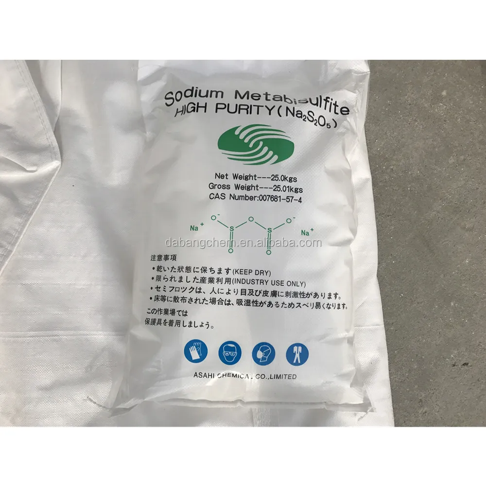 
Food Grade Sodium Metabisulphite/ Sodium Metabisulfite / Sodium Metabi sulfite 